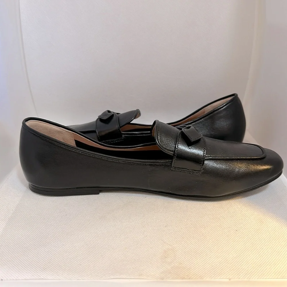 Cole Haan York Bow Leather Loafers Size 9.5 M - NWOT